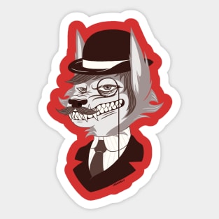 Dastardly Sticker